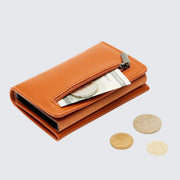 LEURA 2.0 Unisex Wallet I Tan