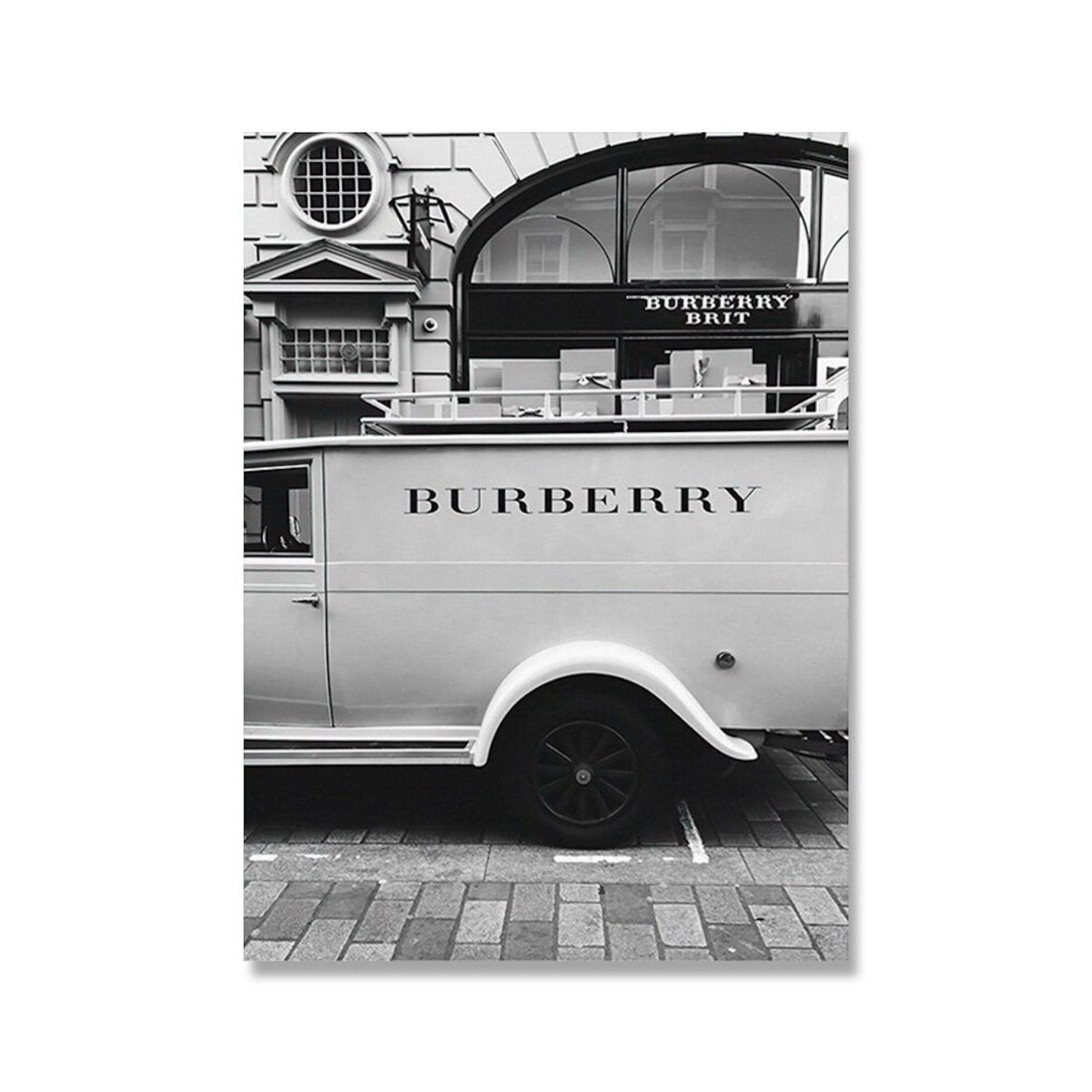 Poster Luxus Fahrzeuge und Geschäfte  als Deko Print ohne Rahmen